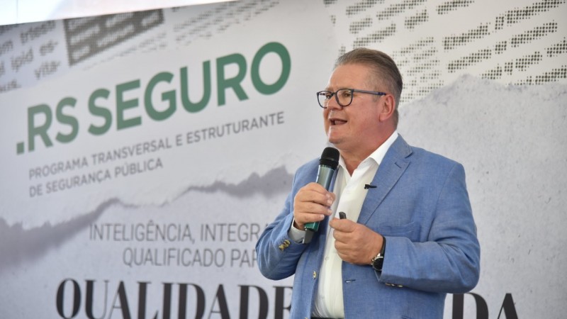 Ranolfo apresentou dados da segurança em evento que contou com a participação do governador por videoconferência