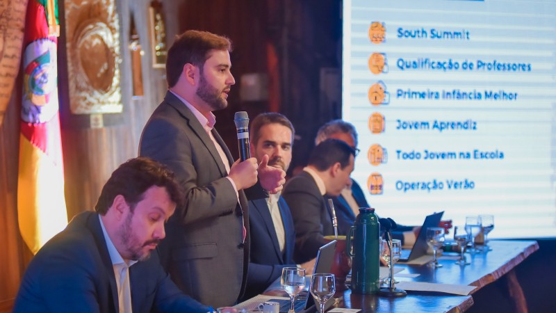 Vice-governador Gabriel Souza coordenará projetos estratégicos do governo do Estado