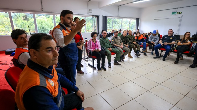 Pessoas em reunião